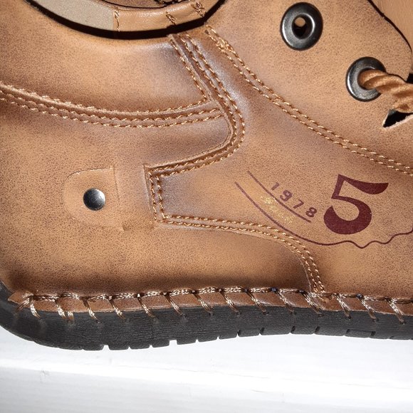 1978 Fashion 5 Chukka Ankle Boots - Brown Leather - Men\'s Size - EU 44 (US 11) main image 4